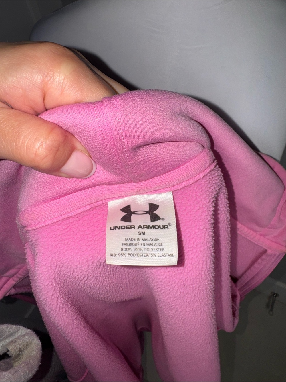 Under Armour Rival Fleece Full Zip Hoodie/Size Small - Picture 7 of 8